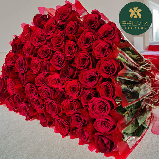 Red Single Rose 50	Single Rose